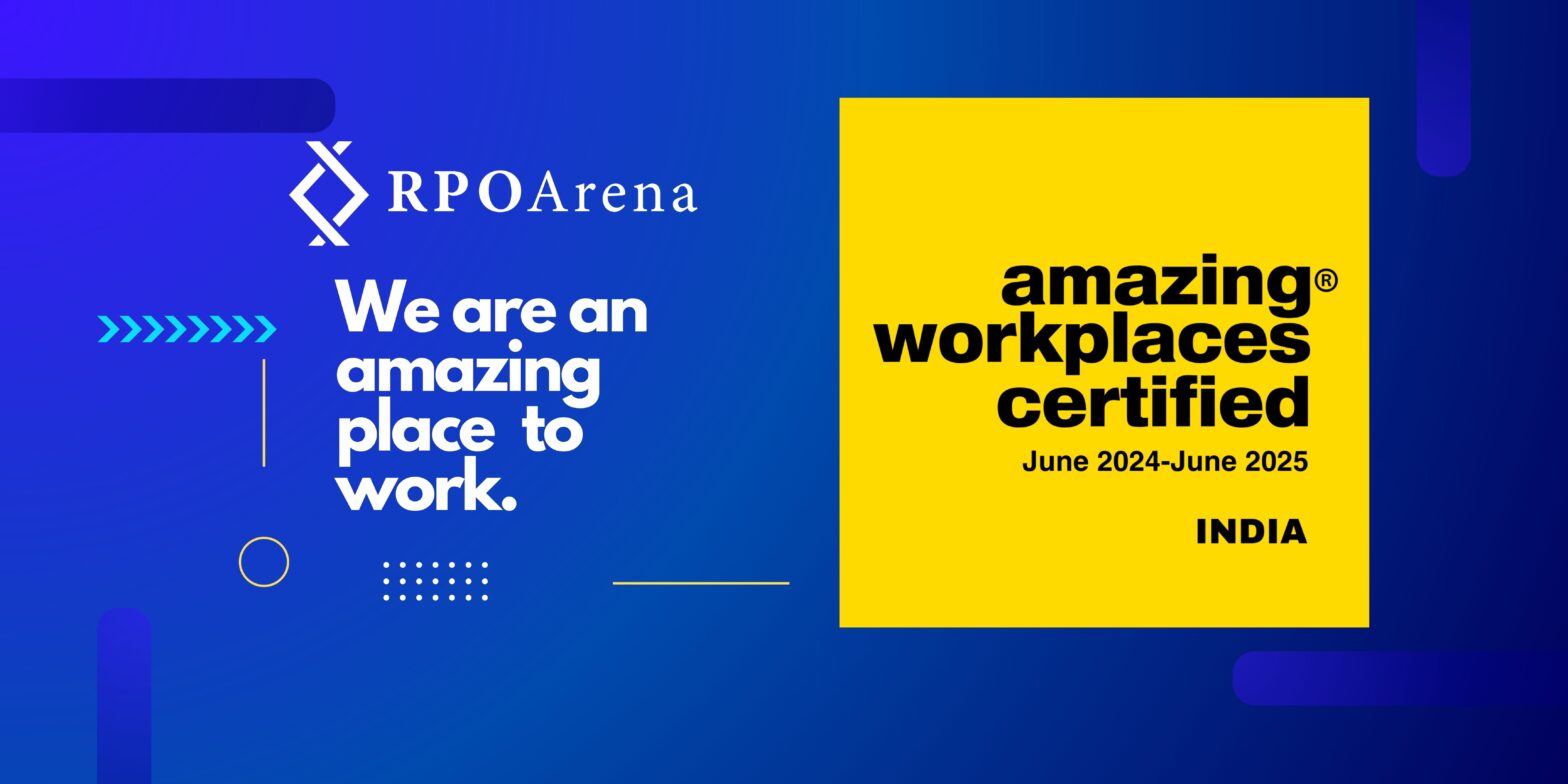 RPO Arena Recognized as an Amazing Workplaces Certified Organization
